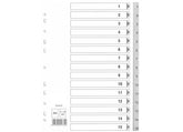 Divider (1-15) PVC A4 Gray - Al Masam Stationery LLC
